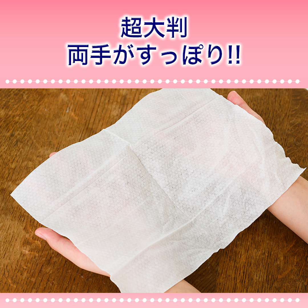 大人用『やわらか超厚手おしりふき』介護施設の利用実績多数!1ケース(1050枚=35枚入りX30袋)大きさ約2倍【大人用】 ノンアルコール 【送料無料 ※沖縄・離島を除く】